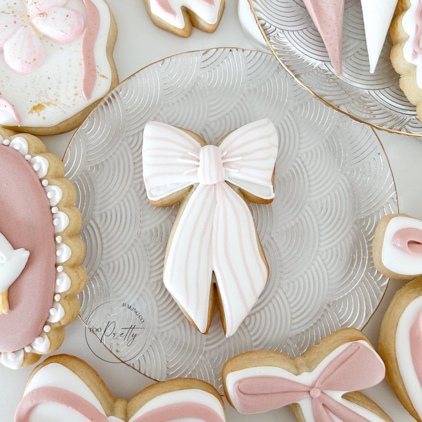 Sophia Bow Cookie Cutter - Too Pretty Baking Co.Cookie Cutter