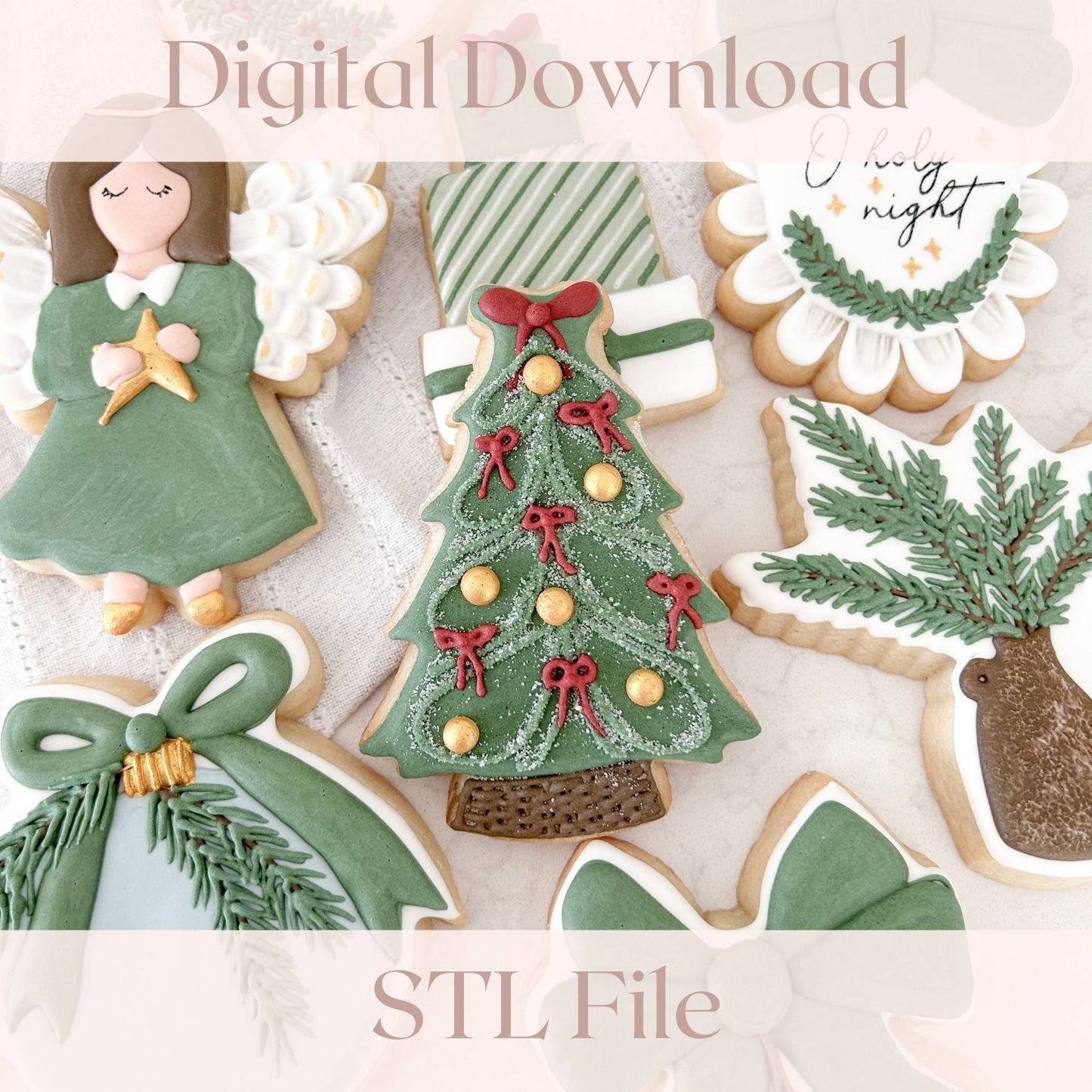 Christmas Tree STL - Too Pretty Baking Co.Christmas Tree STL