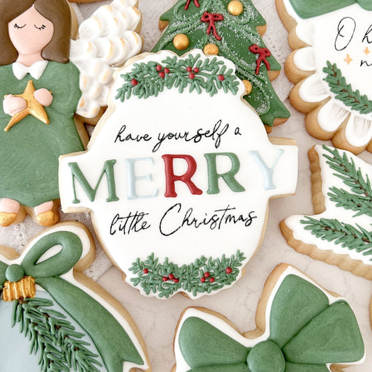 Merry Little Christmas Cookie Cutter - Too Pretty Baking Co.Cookie Cutter