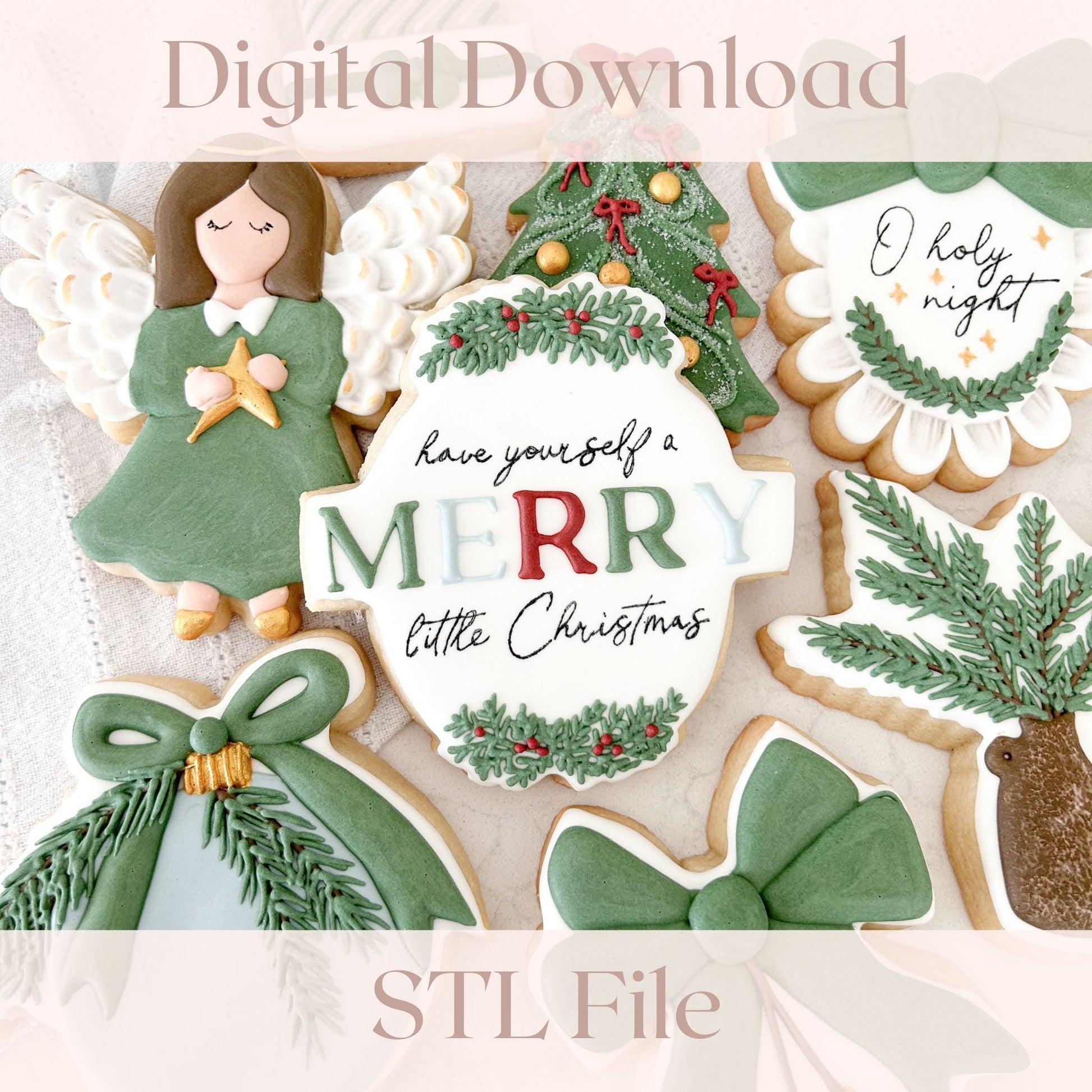 Merry Little Christmas STL - Too Pretty Baking Co.Merry Little Christmas STL